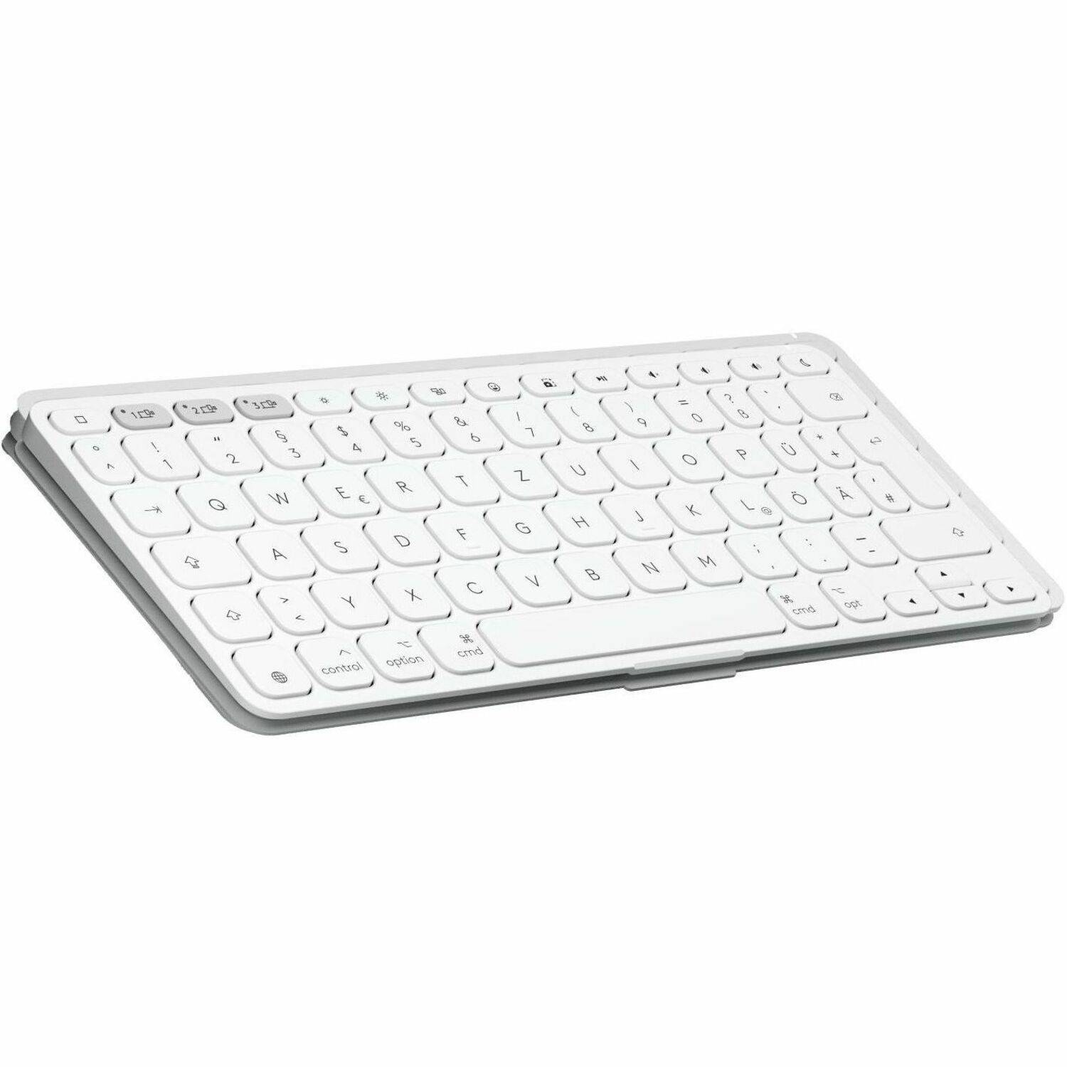 Logitech Keys-To-Go 2 Toetsenbord - Draadloos Verbinding - Swiss - QWERTZ indeling - Grijs