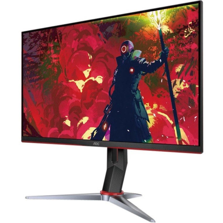 AOC Q27G2S 27" Class WQHD Gaming LCD Monitor - 16:9 - Black/Red