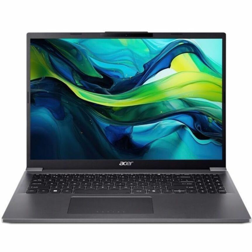 Acer Aspire 16 A16-71MT A16-71MT-53WM 16" Touchscreen Notebook - WUXGA - 60 Hz - Intel Core Ultra 5 115U - 16 GB - 512 GB PCI Express NVMe 4.0 SSD - English (US) Keyboard - Iron