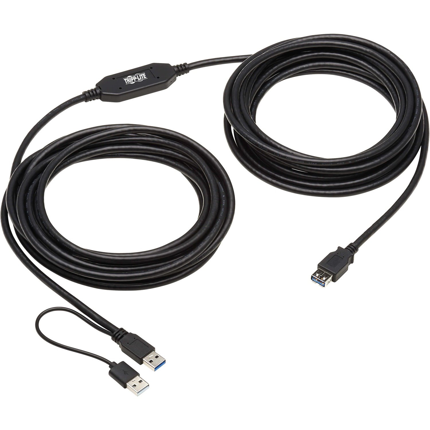 Eaton Tripp Lite Series USB 3.2 Gen 1 Active Extension Repeater Cable (A M/F), 10 m (32.8 ft.)