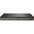 HPE 6300M 48-port 1GbE and 4-port SFP56 Power-to-Port 2 Fan Trays 1 PSU Bundle