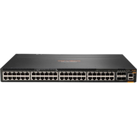 HPE 6300M 48-port 1GbE and 4-port SFP56 Power-to-Port 2 Fan Trays 1 PSU Bundle
