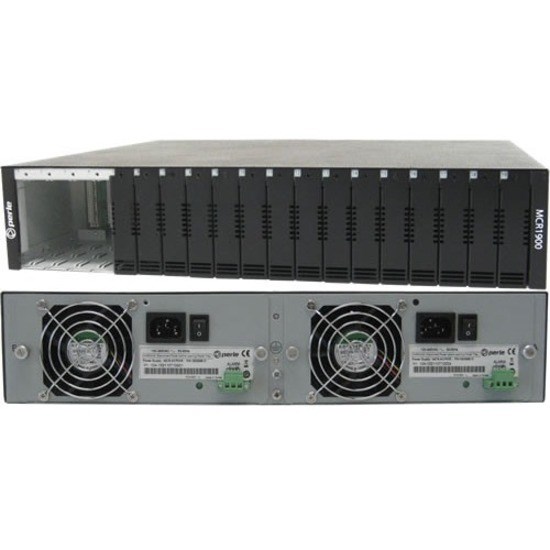 Perle MCR1900-DAC 19 Slot Media Converter Chassis