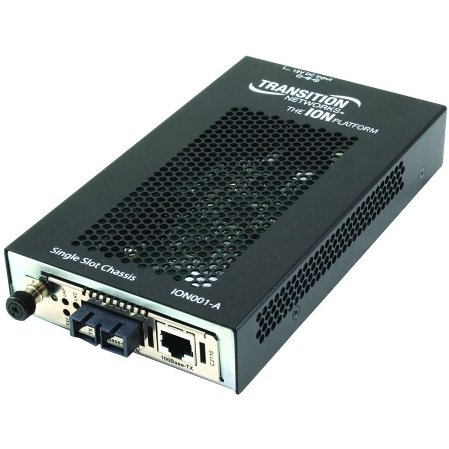 Transition Networks 1-Slot Chassis for the ION Platform AC Powered