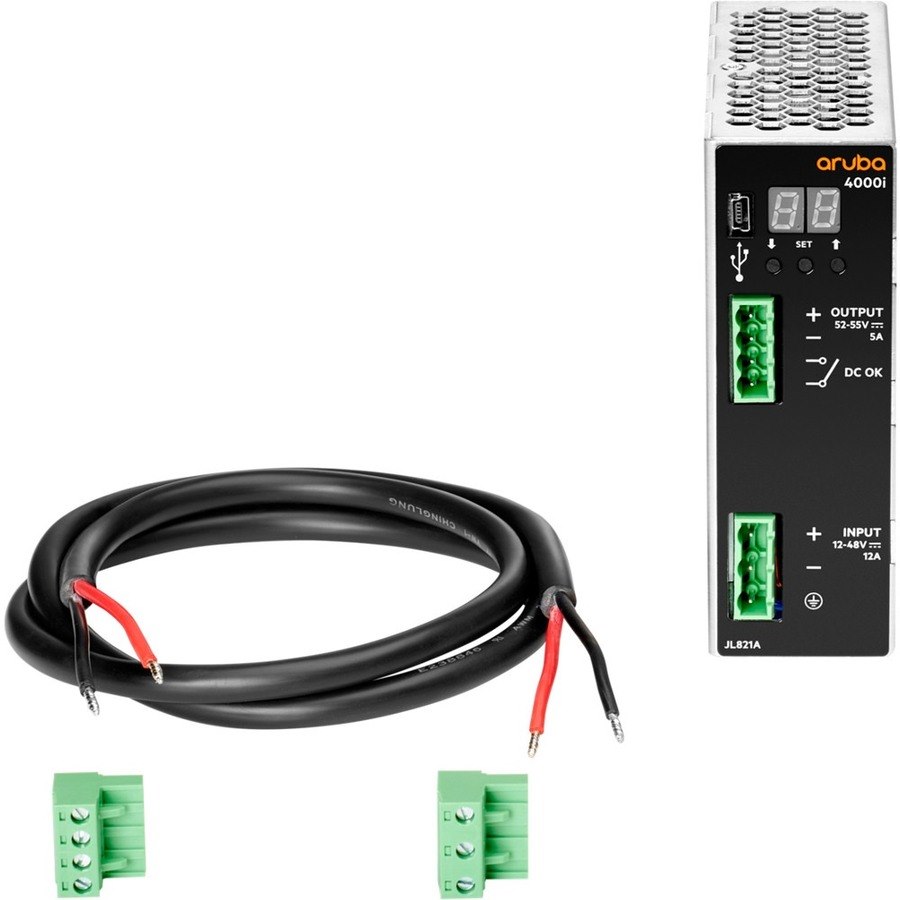 HPE 4000i POE 54VDC 240W 12-48VDC DIN Power Supply