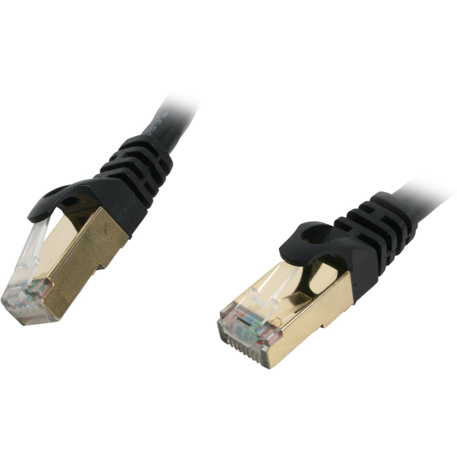 Rosewill RCW-1-CAT7-BK 1 FT Cat 7 Black Shielded Network Cable