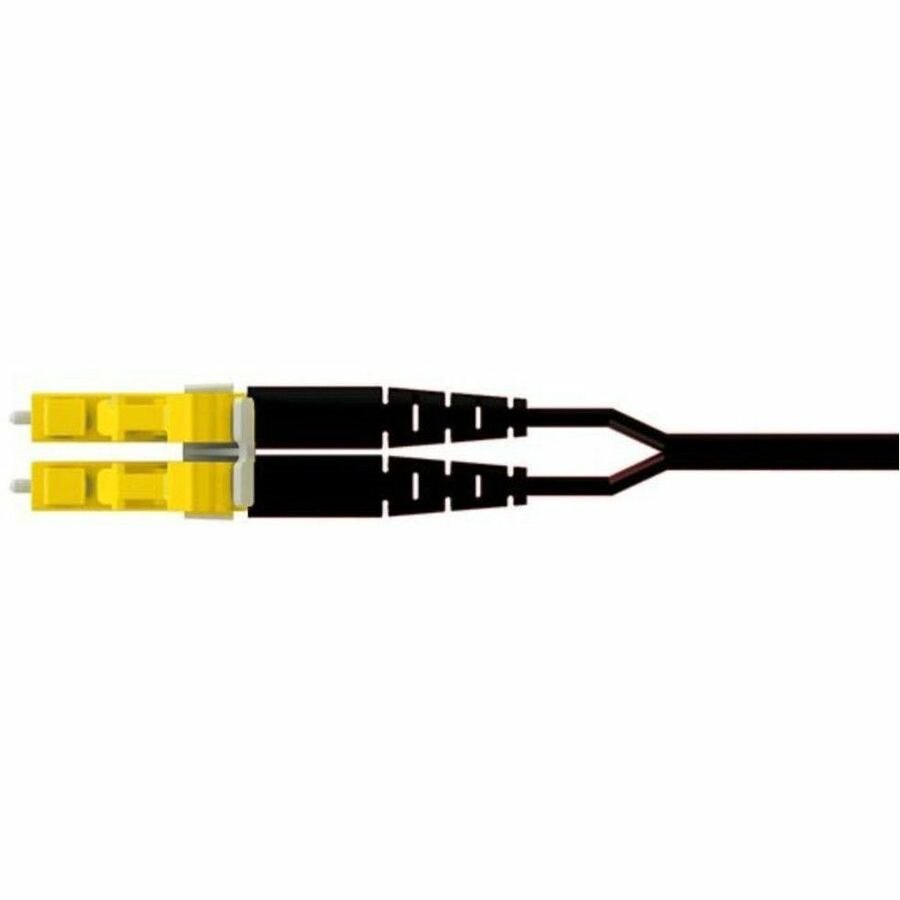 Panduit 2 Fiber, OM4+, Key D-Yellow/Nonkey LC Duplex, Plenum