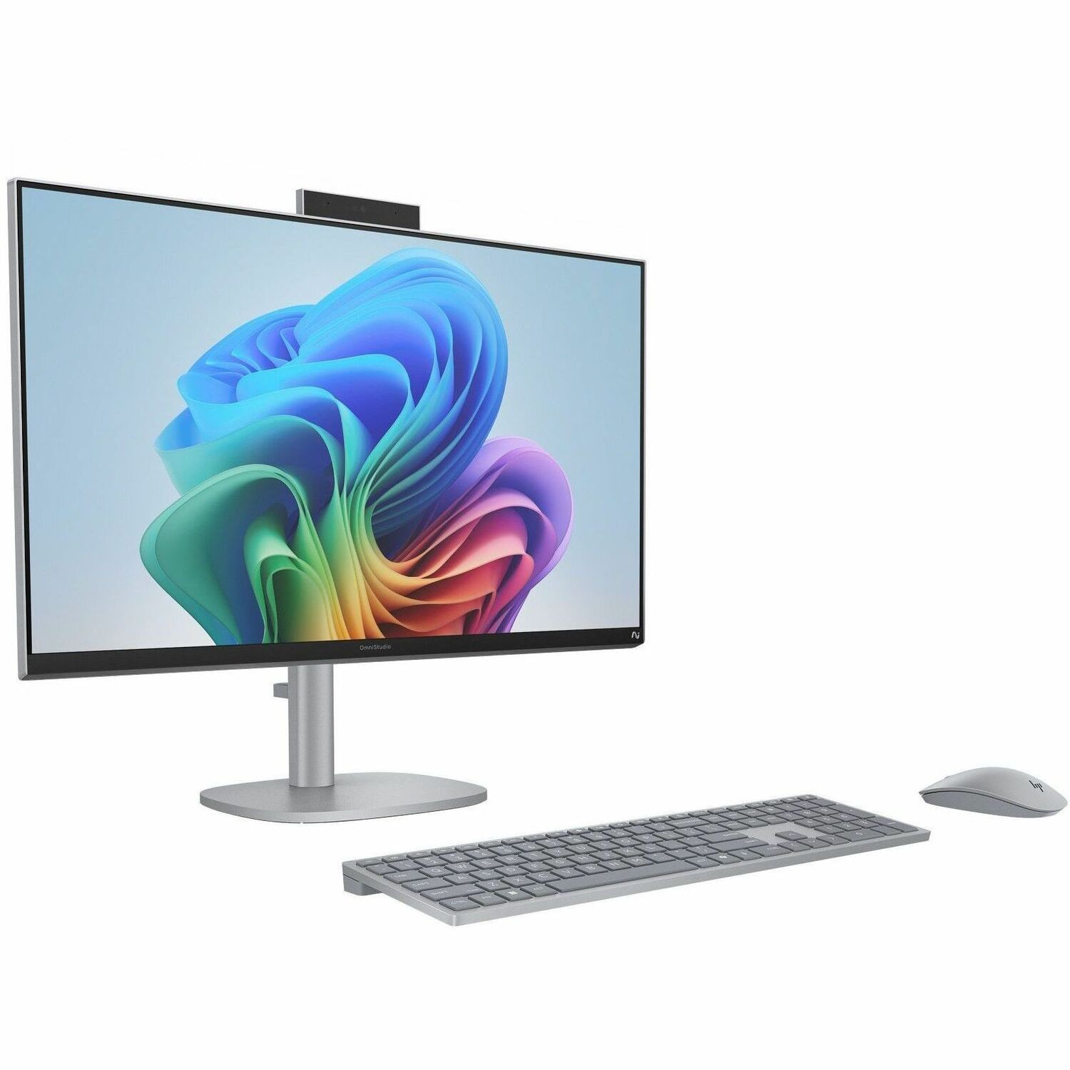 HP OmniStudio X 27-cs1000 27-cs1029 All-in-One Computer - Intel Core Ultra 7 256V - 16 GB - 1 TB PCI Express NVMe SSD - 27" Full HD Touchscreen - Desktop - Meteor Silver - Refurbished