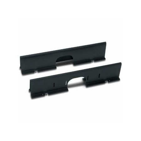 APC by Schneider Electric AR8173BLK Cable Organizer - Black - 1 Each Pack