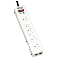 Eaton Tripp Lite Series Protect It! Surge Protector with 6 Right-Angle Outlets, 15 ft. (4.57 m) Cord, 1340 Joules, Tel/Modem Protection