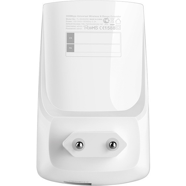 TP-LINK 300MBPS UNIVERSAL WALLPLUG Wi-FI RANGE EXTENDER, 3YR