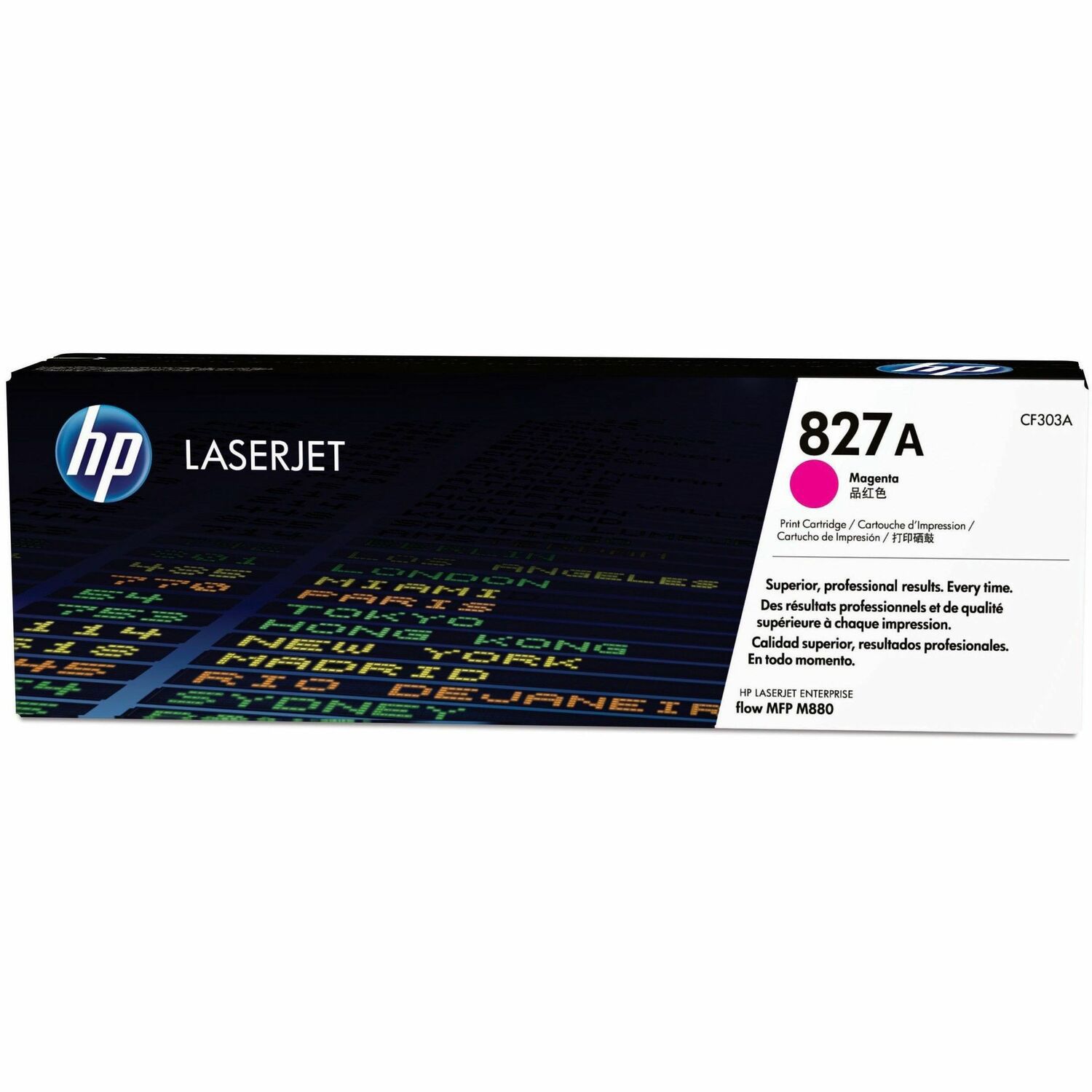 HP 827A (CF303A) Origineel Standaard Rendement Laser Tonercartridge - Enkelstuksverpakking - Magenta - 1 Stuk