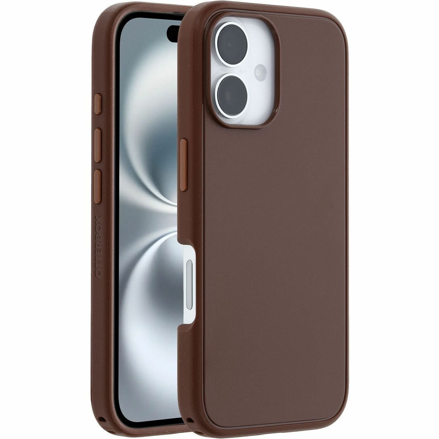 OtterBox Symmetry Case for Apple iPhone 16 Smartphone - Brick Red