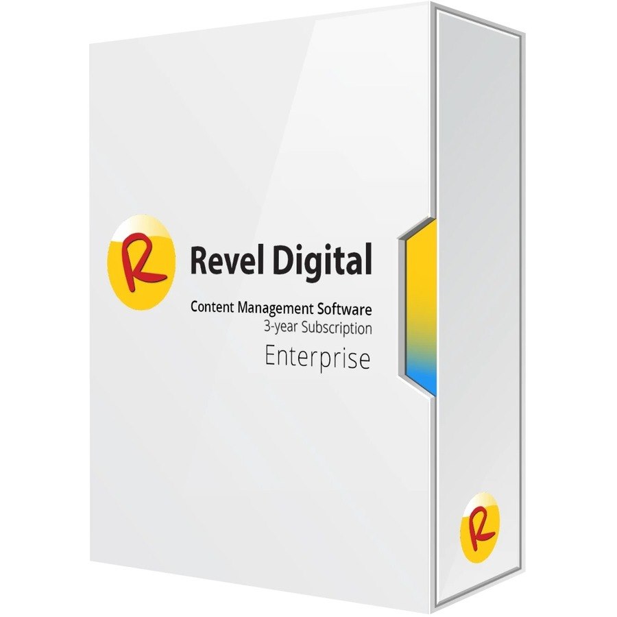 ViewSonic Revel Digital CMS Enterprise - Subscription Plan License Key - 1 Device - 3 Year