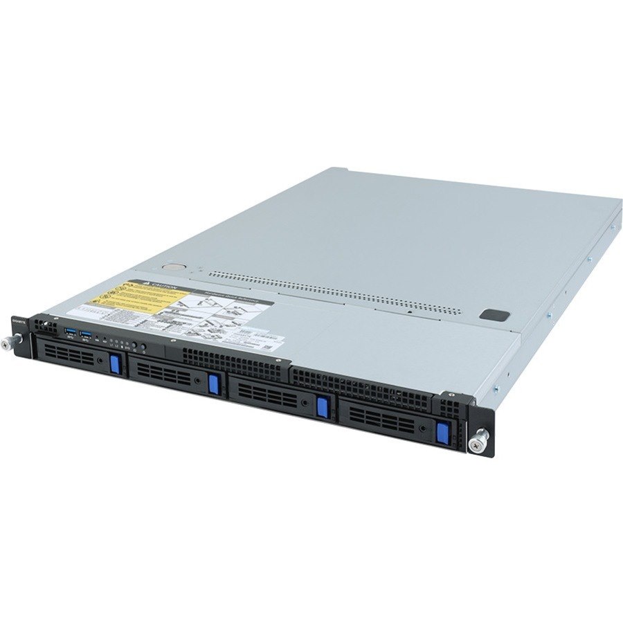 Gigabyte R152-Z30 Barebone System - 1U Rack-mountable - Socket SP3 - 1 x Processor Support