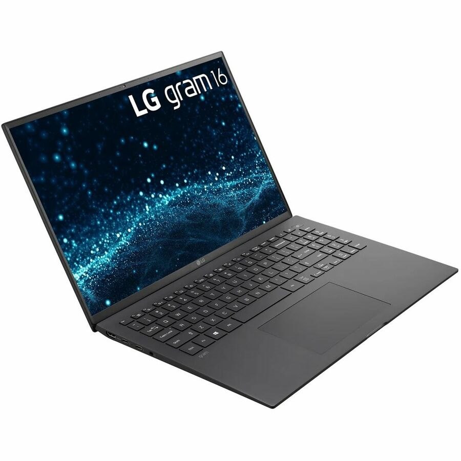 LG gram 16Z90P-N.AP75A8 16" Notebook - WQXGA - Intel Core i7 11th Gen i7-1165G7 - Intel Evo Platform - 16 GB - 512 GB SSD - Obsidian Black