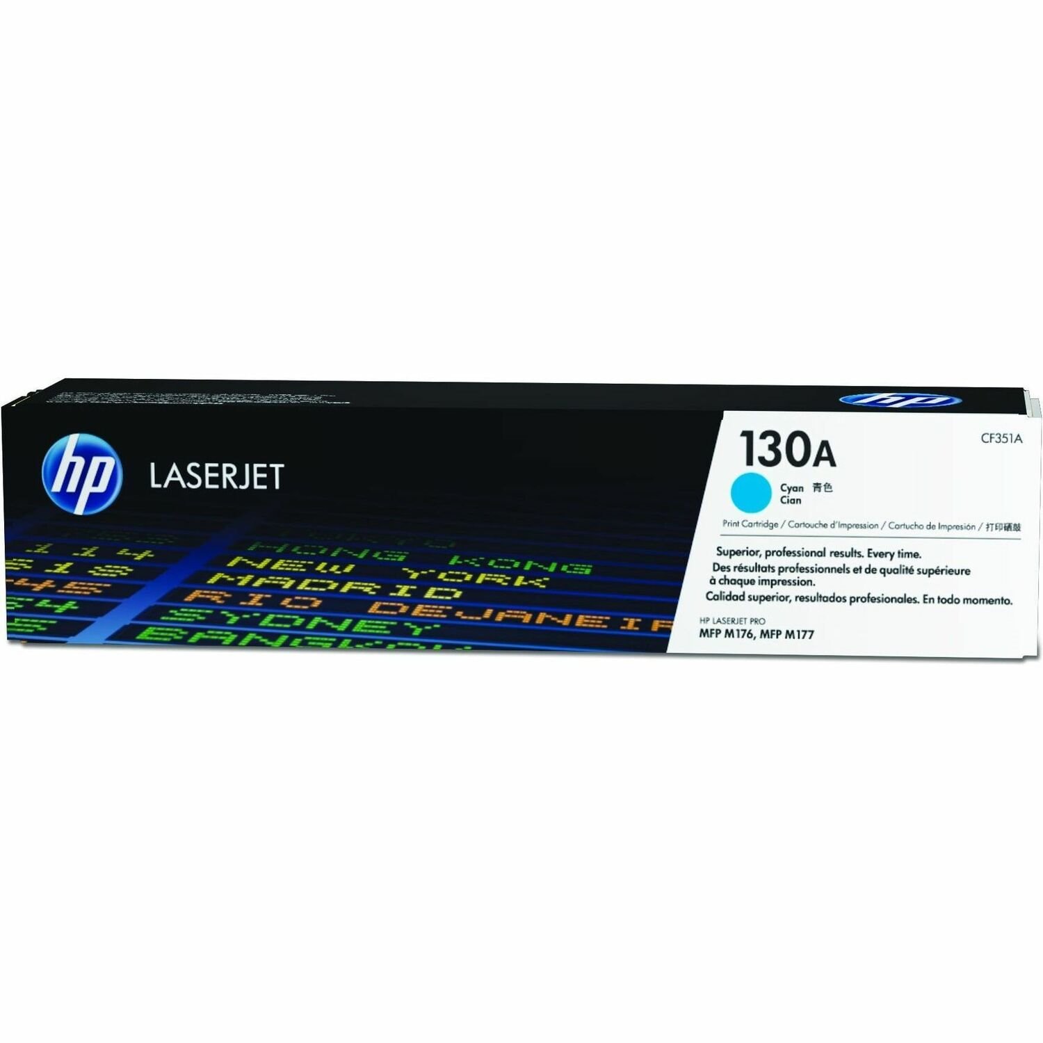 HP 130A Origineel Laser Tonercartridge - Cyaan - 1 Stuk