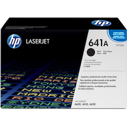 HP 641A (C9720A) Original Laser Toner Cartridge - Single Pack - Black - 1 Each