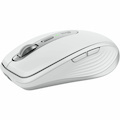 Logitech MX Anywhere 3S for Mac, Compact Wireless Bluetooth Mouse, 8K DPI Any-Surface Tracking, Quiet Clicks, USB C, Pale Grey