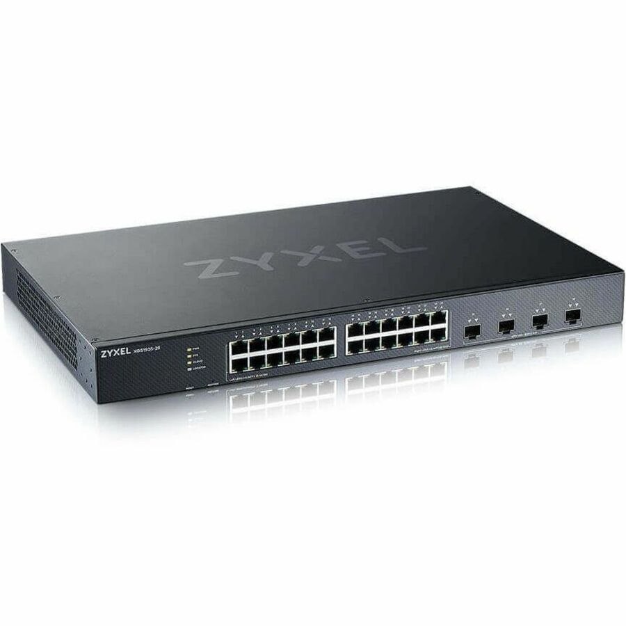 ZYXEL XGS1935 XGS1935-28 24 Ports Manageable Ethernet Switch - Fast Ethernet, Gigabit Ethernet, 10 Gigabit Ethernet - 100/1000Base-T, 10GBase-X