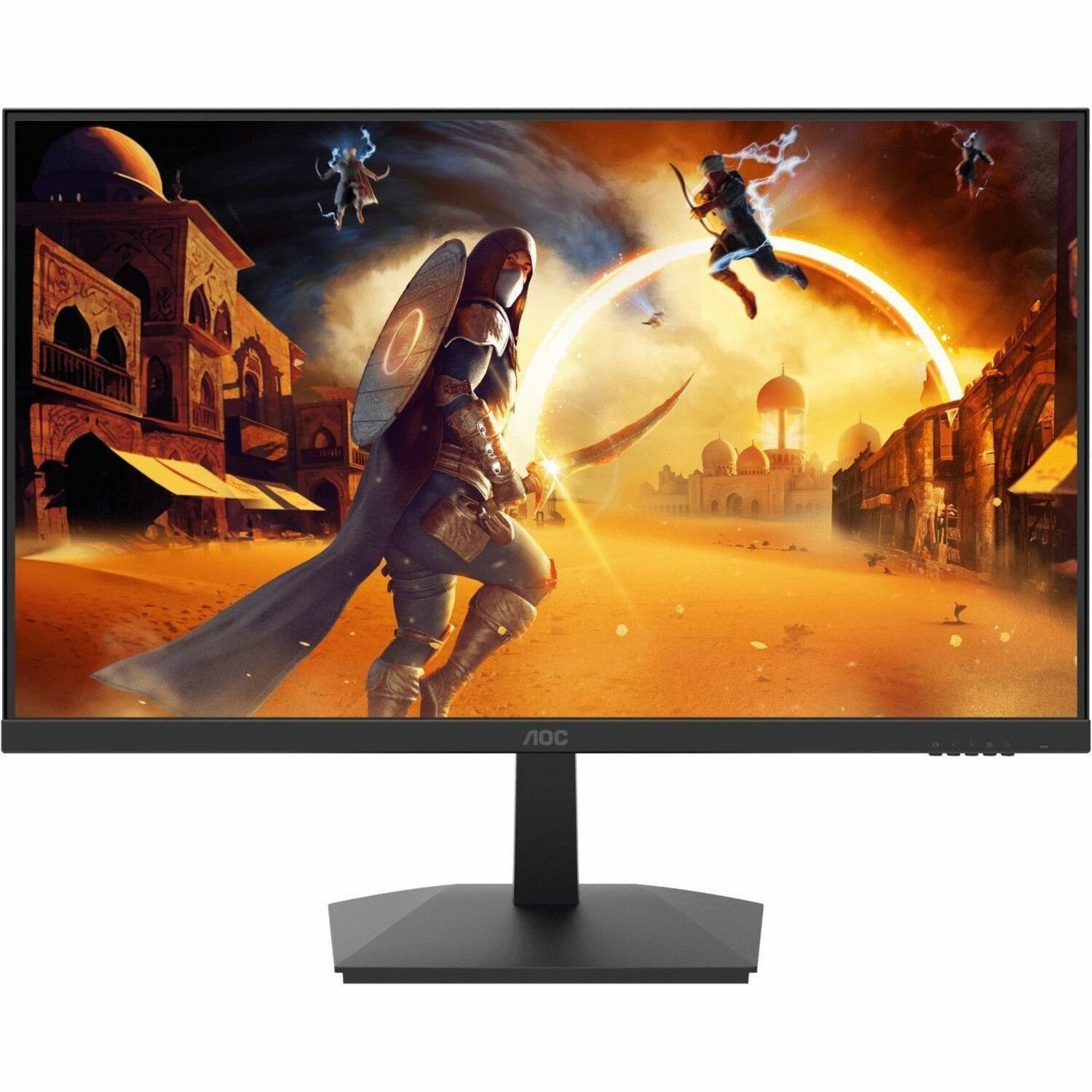 AOC 24G15N 24" Class Full HD Gaming LED Monitor - 16:9 - Textured Black