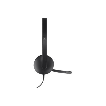 Logitech H340 Wired Over-the-head Stereo Headset - Black