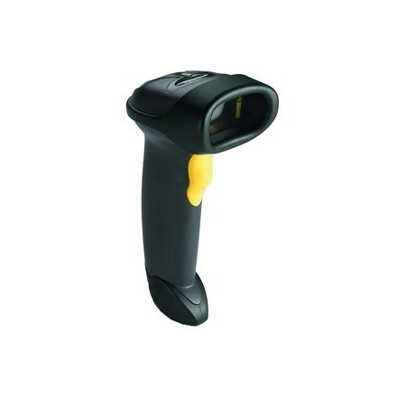 Zebra LS2208 Handheld Barcode Scanner - Cable Connectivity - Black