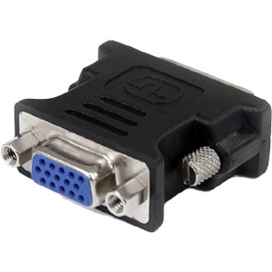 STARTECH.COM DVI TO VGA CABLE ADAPTER, BLACK - M/F -, LTWANTY