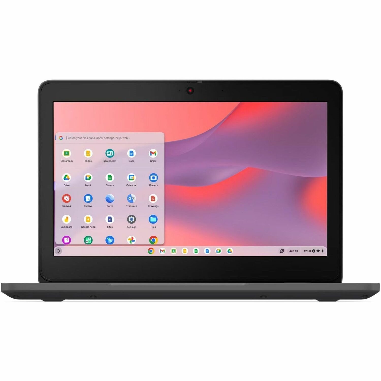 Lenovo 100e Chromebook Gen 4 83G8S02400 29,5 cm (11,6") Touchscreen Chromebook - HD - Intel N-Series N100 - 4 GB - 32 GB Flash-geheugen - Engels (Euro) toetsenbord - Grijs