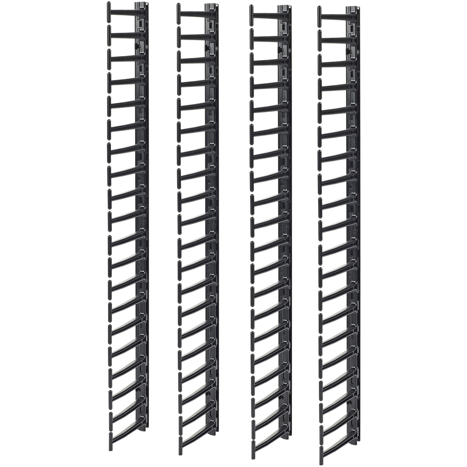 APC (AR7717A) VERTICAL CABLE MANAGER FOR NETSHELTER SX 42U NETWORKING ENCLOSURE (QTY 4)