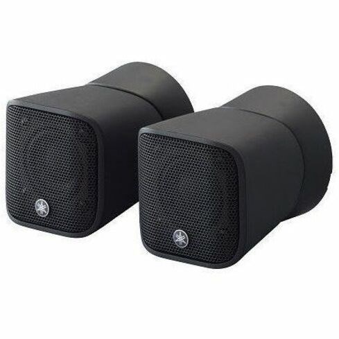 Yamaha Indoor/Outdoor Bracket Mount Speaker - 10 W RMS - Black