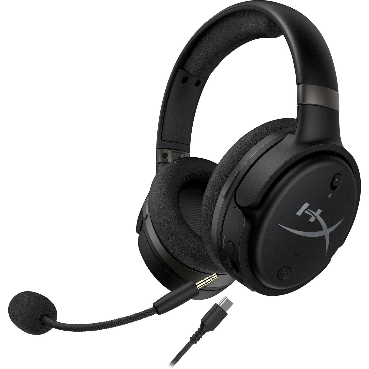 HP Cloud Orbit S Wired/Wireless Over-the-ear Stereo Headset - Black, Gun Metal