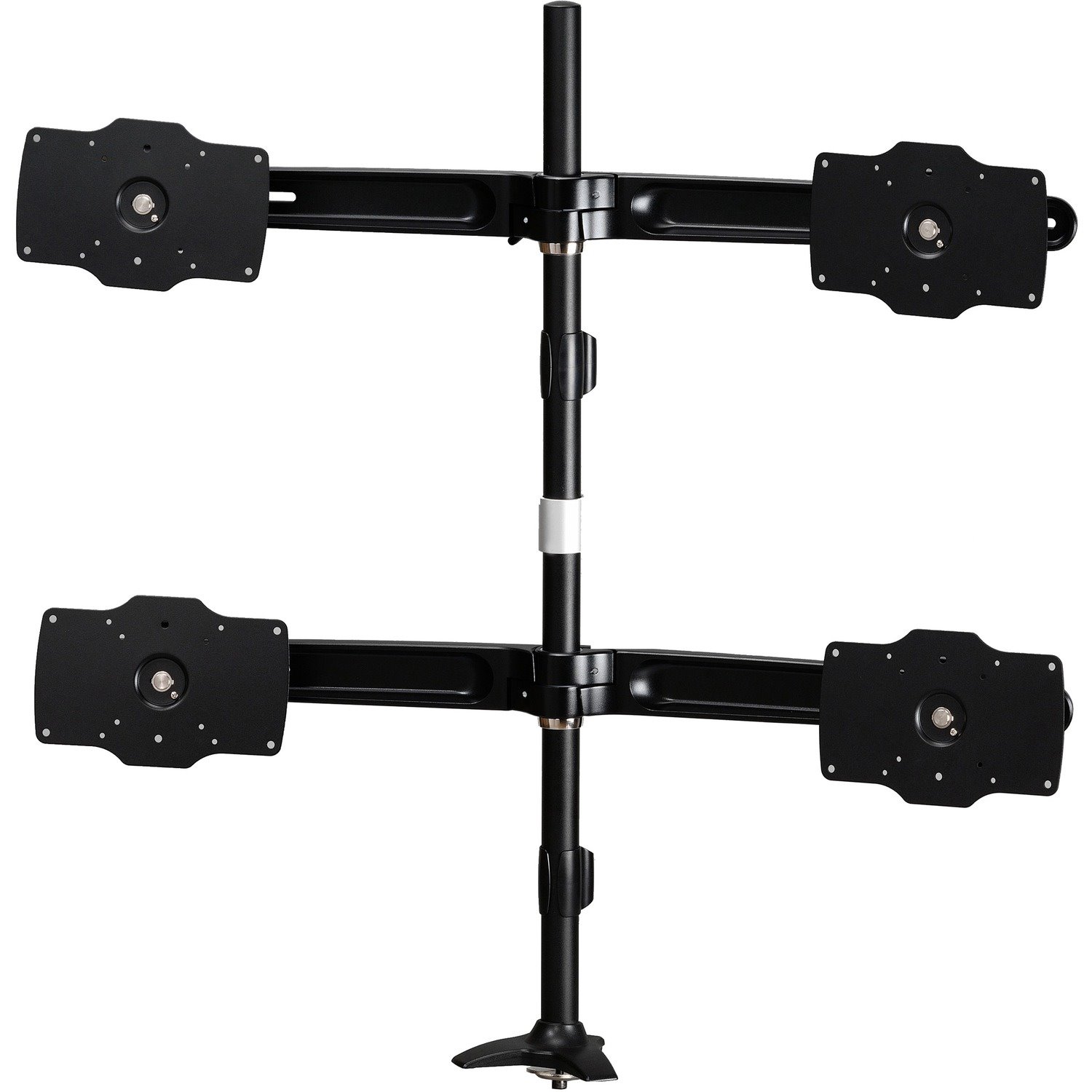 Amer Mounts Desk Mount for Flat Panel Display - Black