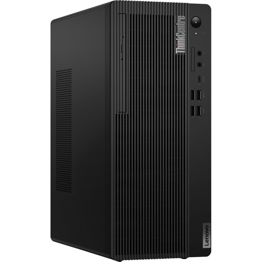 Lenovo ThinkCentre M90t Gen 3 11TN001UCA Desktop Computer - Intel Core i5 12th Gen i5-12500 - vPro Technology - 8 GB - 256 GB SSD - Tower - Black