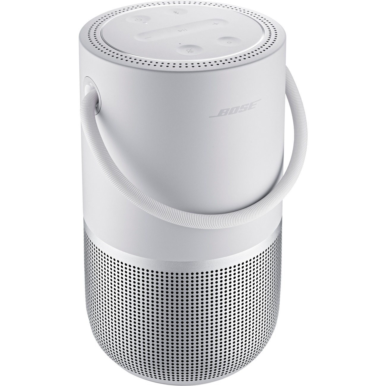 Bose Portable Bluetooth Smart Speaker - Google Assistant, Alexa Supported - Silver