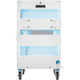 Eaton Tripp Lite Series Safe-IT Multi-Device UV Charging Cart, Hospital-Grade, 32 USB Ports, iPad and Android Tablets, Antimicrobial, White