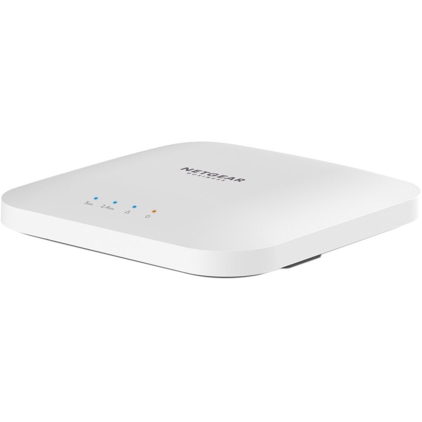 Netgear WAX214 Dual Band IEEE 802.11 a/b/g/n/ac/ax/e 1.76 Gbit/s Wireless Access Point - Indoor