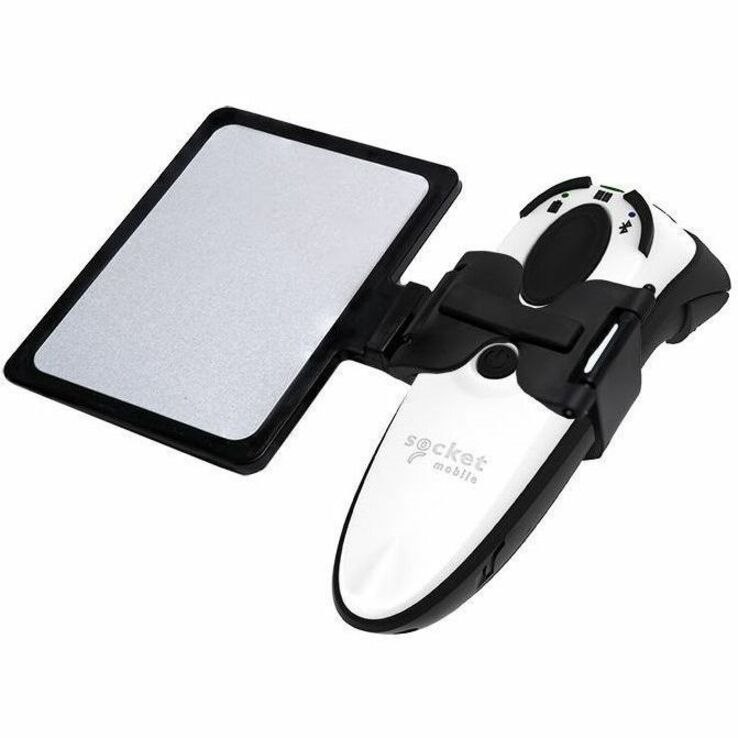 Socket Mobile DuraScan D760 Warehouse, Logistics, Inventory Hands-free Barcode Scanner - Cable/Wireless Connectivity - White