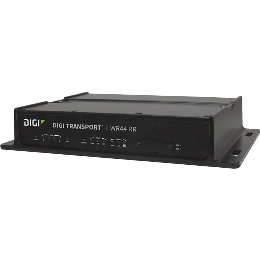 Digi TransPort WR44 RR Wi-Fi 4 IEEE 802.11n Cellular Modem/Wireless Router