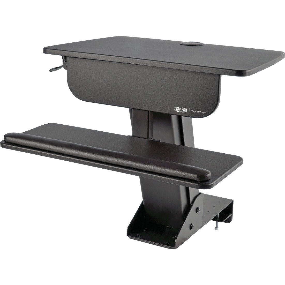 Tripp Lite by Eaton WorkWise Height-Adjustable Sit-Stand Workstation, Clamp-on