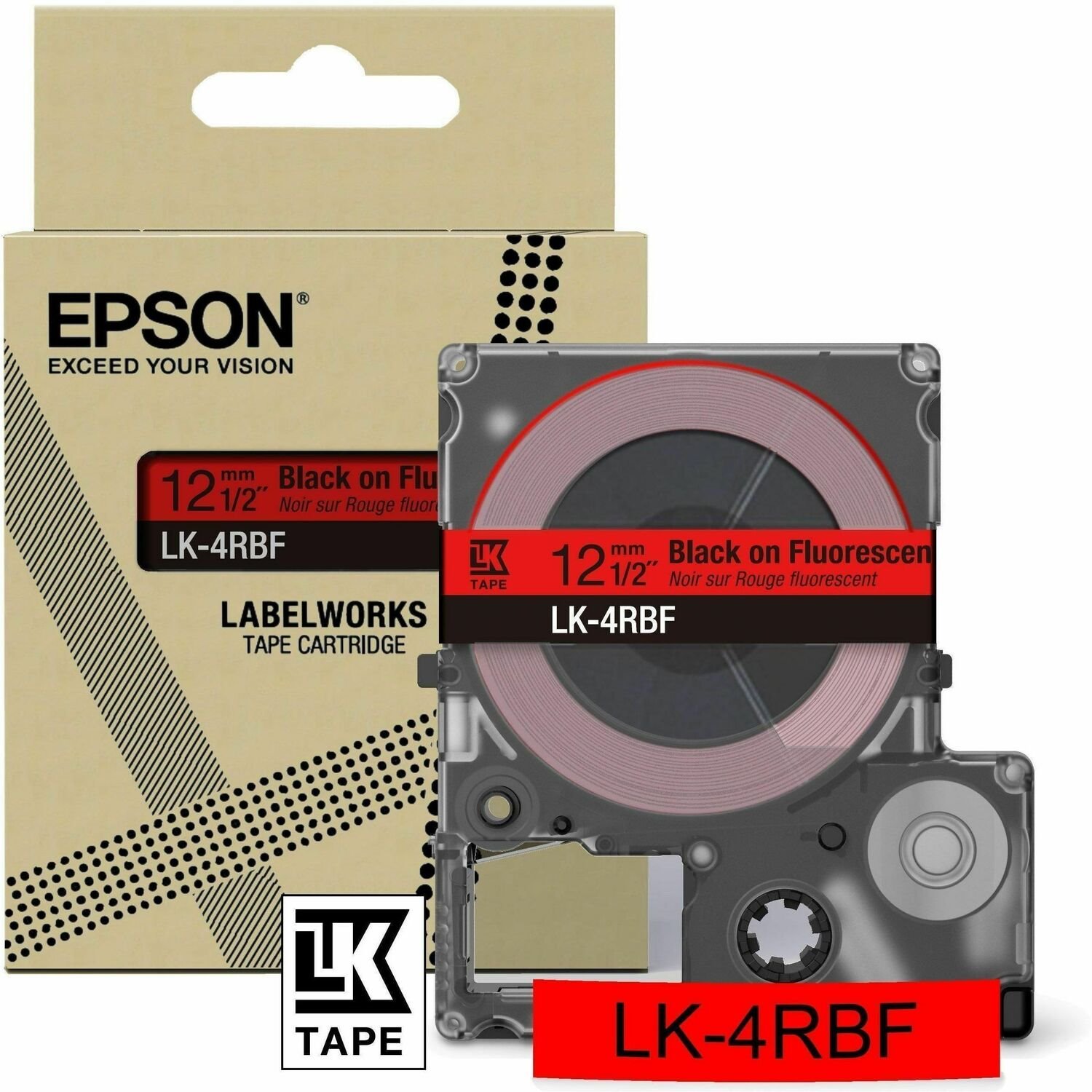 Epson LK-4RBF Label Tape