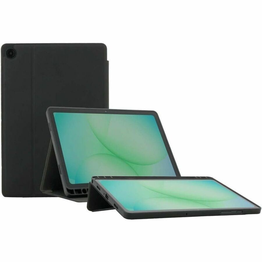 MOBILIS ELEMENT Draagtas/-koffer (Klep) voor 27,9 cm (11") Samsung Galaxy Tab A11+, Galaxy Tab A9+ Tablet-pc - Zwart