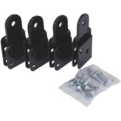 Hubbell HLSSK Mounting Coupler - Black