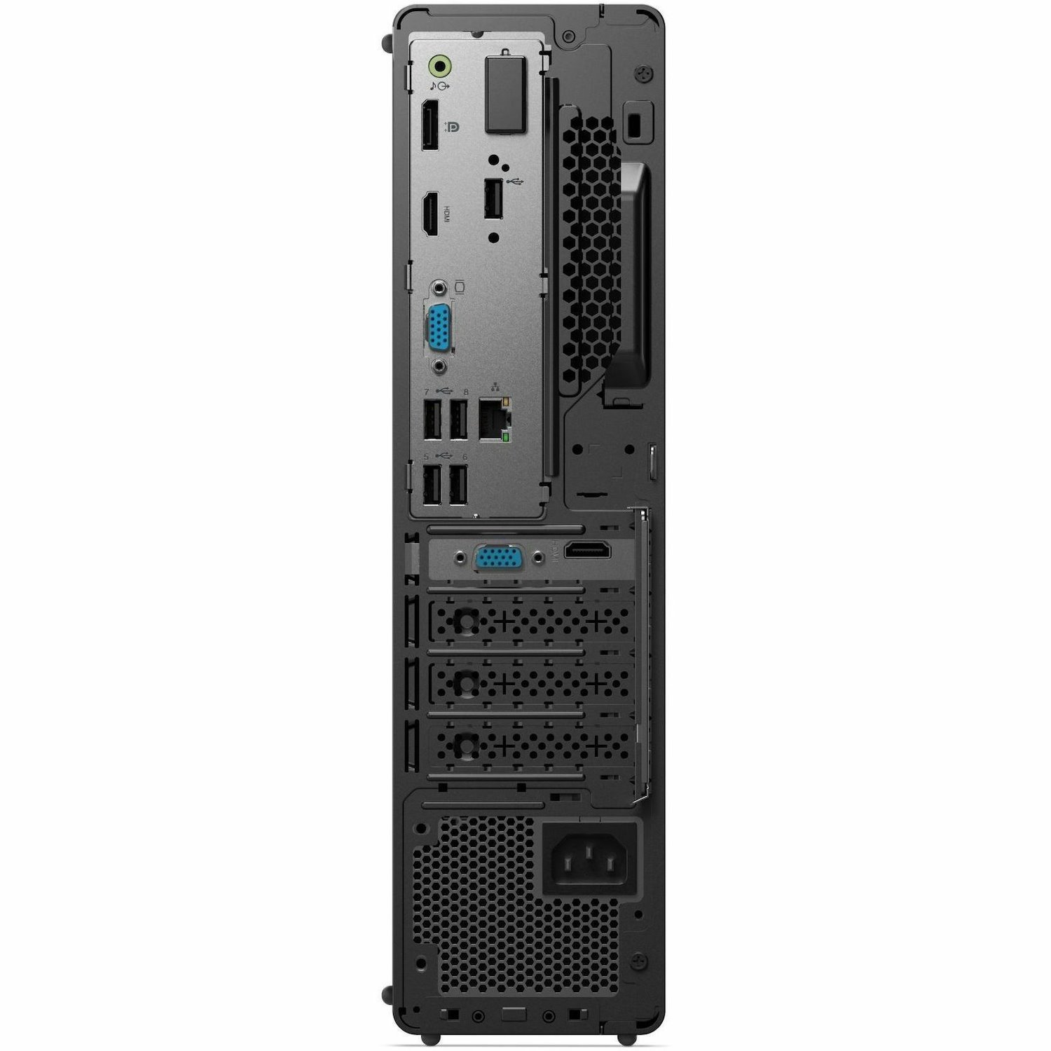 Lenovo ThinkCentre neo 50s Gen 5 12XF0014CA Desktop Computer - Intel Core i7 14th Gen i7-14700 - 32 GB - 512 GB SSD - Small Form Factor - Gray, Black