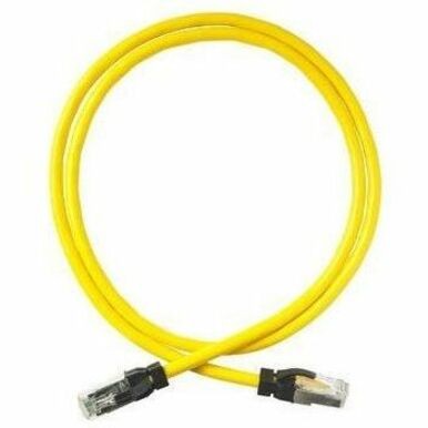 Ortronics Clarity CAT6A Shielded Patch Cord, 25ft, Yellow