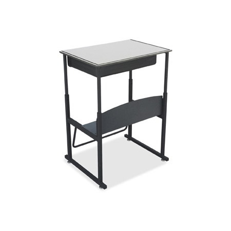 Safco AlphaBetter Desk, 28 x 20 Premium Top, with Book Box