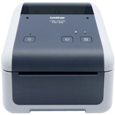 Brother TD4520DN Desktop Direct Thermal Printer - Monochrome - Label Print - Fast Ethernet - USB - Serial