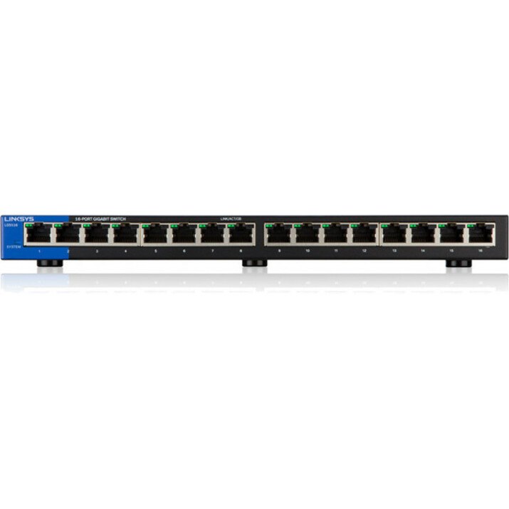 Linksys LGS116 16 Ports Ethernet Switch - 10/100/1000Base-T