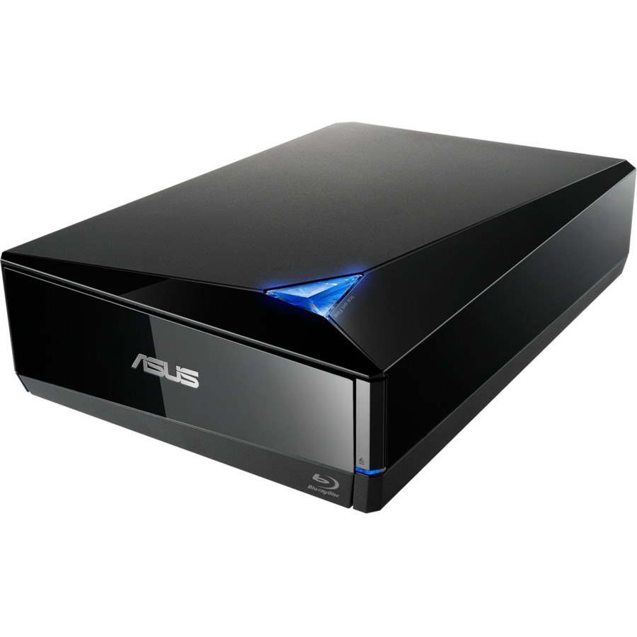 Asus TurboDrive BW-16D1X-U Blu-ray Writer - External - Retail - Black