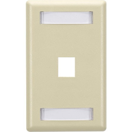 Black Box GigaStation2 1 Socket Network Faceplate